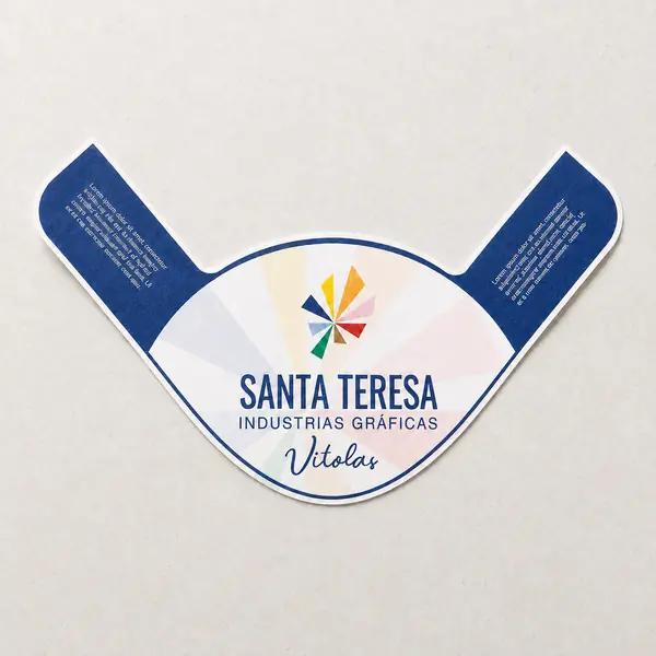 Vitolas para jamón personalizadas (Modelo 1 sin cinta adhesiva de doble cara, 1.000)
