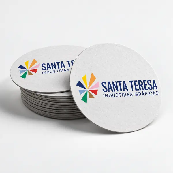 Posavasos personalizados (Color CMYK, 1.500)