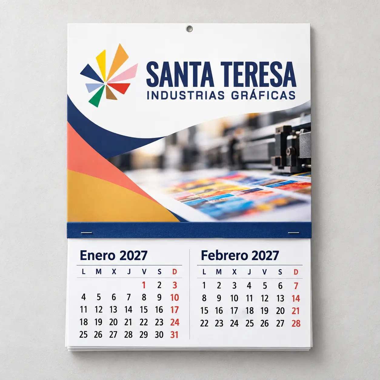 Calendarios y almanaques de pared (Faldilla pequeña (23,5 cm) · bimensual, 50)