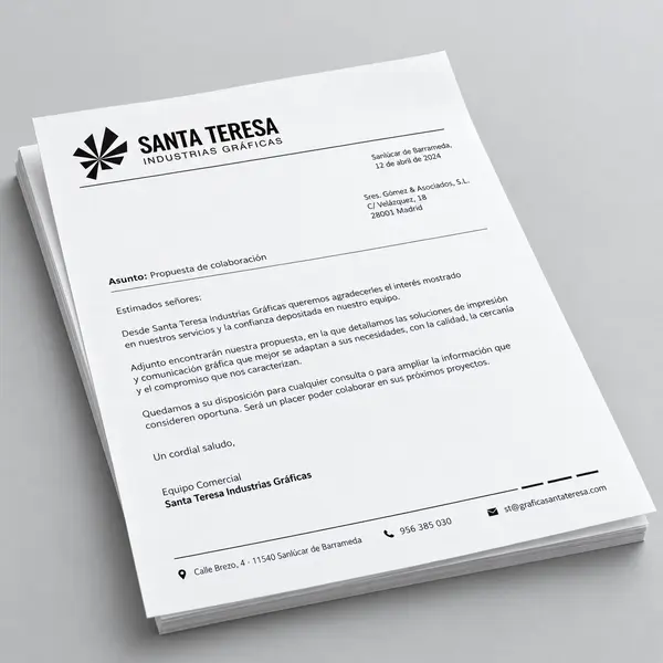 Papel de carta personalizado