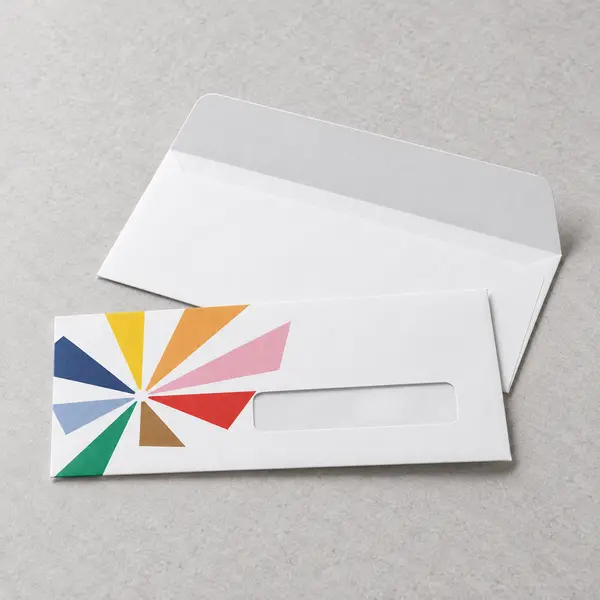 Sobres americanos personalizados (Color CMYK, 500)